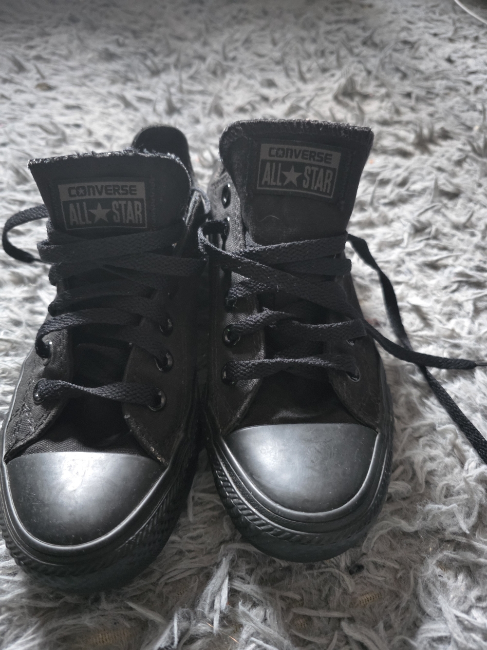 Converse Kids Black High-Top Sneakers - All Star